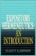 Johnson: Expository Hermeneutics: An Introduction