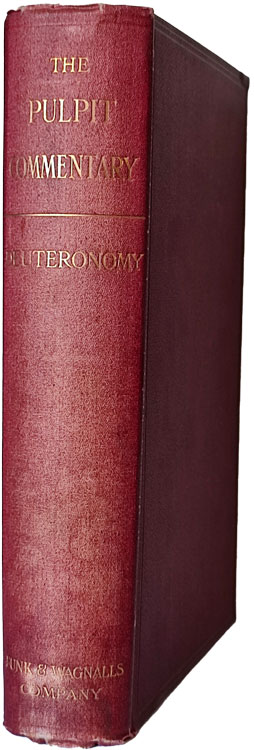 Deuteronomy, The Pulpit Commentary
