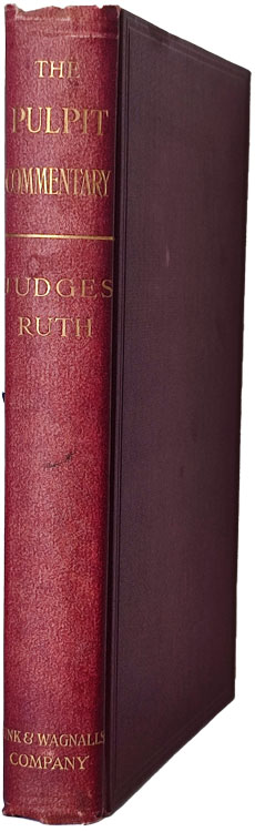 Judges, Ruth, The Pulpit Commentary