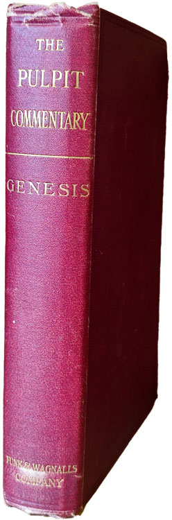 Thomas Whitelaw [1840-1917], Genesis, H.D.M. Spence & Joseph S. Exell, eds., The Pulpit Commentary