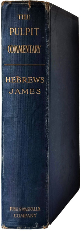 James Barmby [1822-1897], Hebrews-James, The Pulpit Commentary