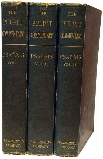 George Rawlinson [1812-1902], Psalms, The Pulpit Commentary, new edn
