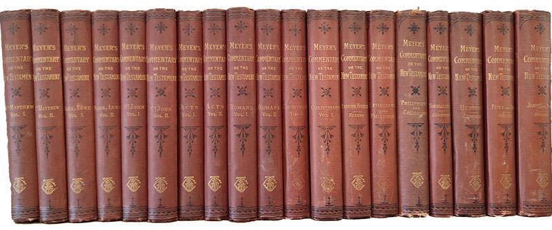 Meyer's New Testmane t Commentary