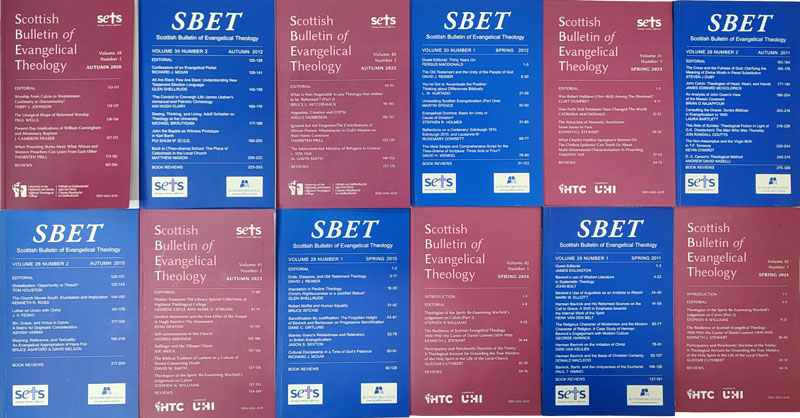 Scottish Bulletin of Evangeliical Theology